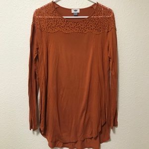 Orange long sleeve